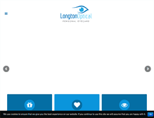 Tablet Screenshot of longtonoptical.co.uk